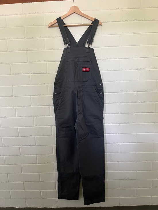 Milwaukee tool cotton overalls size 30x32